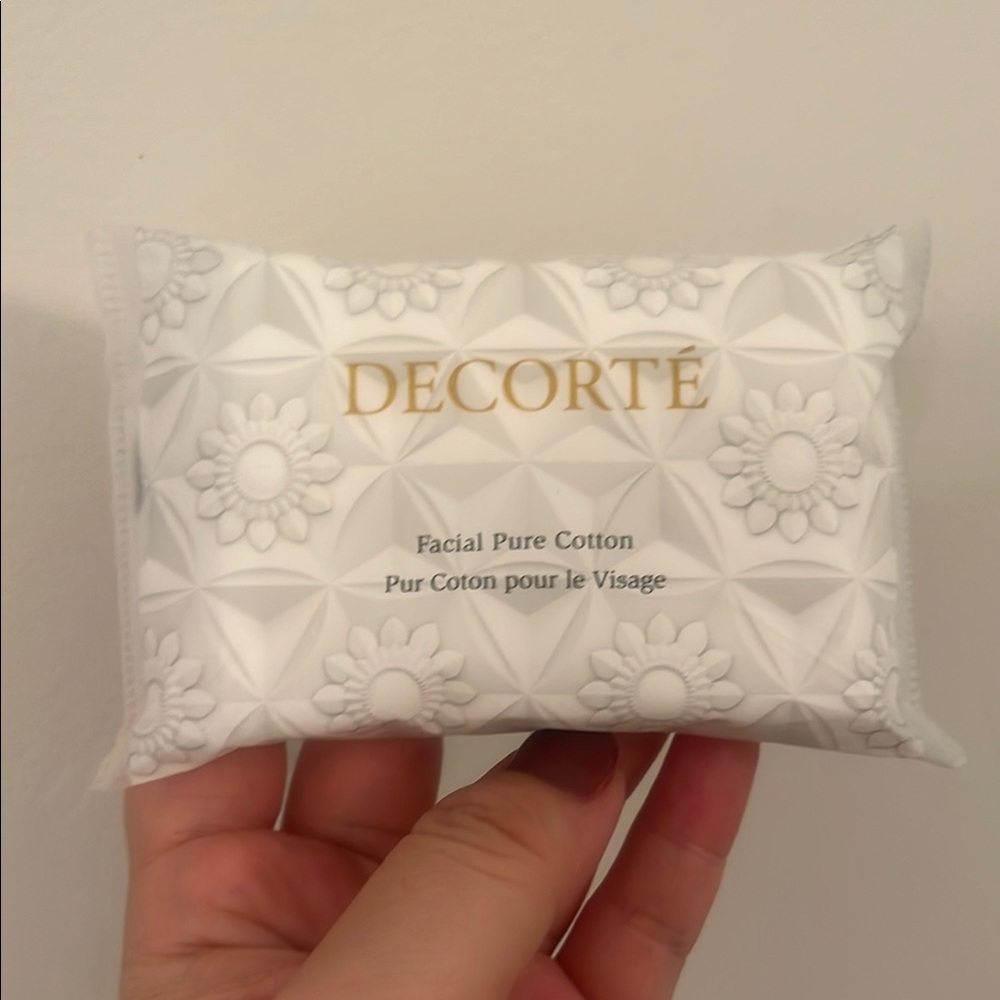 Decorté Facial Pure Cotton Pads Pack of 4 New! GWP